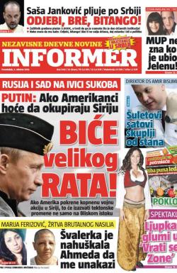 Informer - broj 1349, 3. okt 2016.
