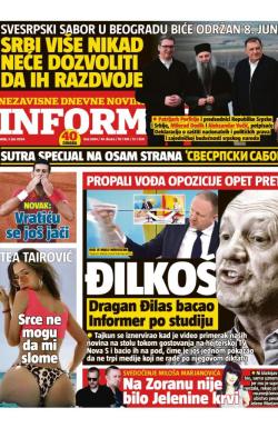 Informer - broj 3694, 7. jun 2024.
