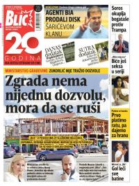 Blic - broj 7098, 15. nov 2016.