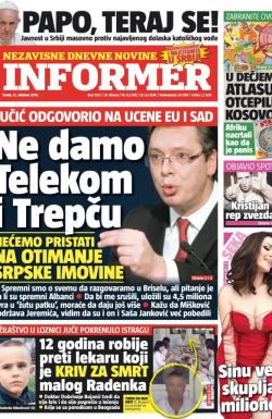 Informer - broj 1357, 12. okt 2016.