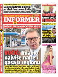 Informer - broj 4236, 20. mar 2026.