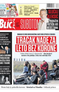 Blic - broj 8662, 10. apr 2021.