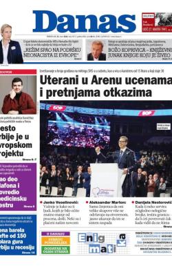 Danas - broj 10172, 23. mar 2026.