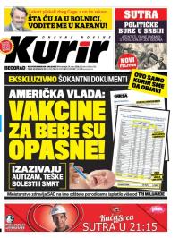 Kurir - broj 756, 14. mar 2016.