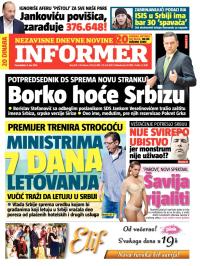 Informer - broj 941, 8. jun 2015.