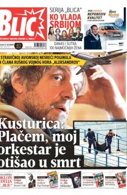 Blic - broj 7139, 26. dec 2016.