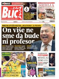 Blic - broj 6225, 13. jun 2014.