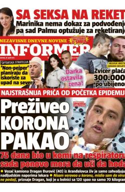 Informer - broj 2743, 29. apr 2021.