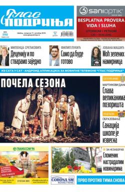 Glas Podrinja - broj 3702, 11. okt 2018.