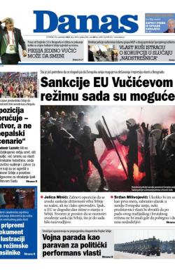 Danas - broj 10014, 11. sep 2025.