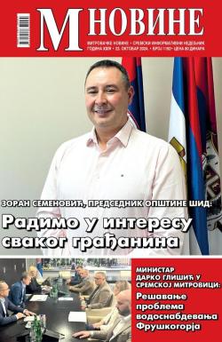 M Novine, Sr. Mitrovica - broj 1192, 23. okt 2024.