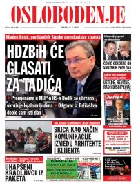 Oslobođenje - broj 24.500, 13. feb 2015.