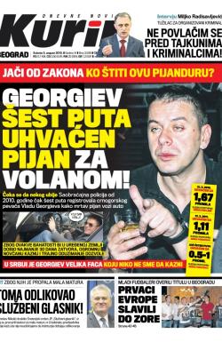 Kurir - broj 3539, 3. avg 2013.