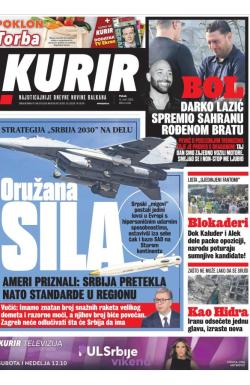 Kurir - broj 4320, 13. mar 2026.