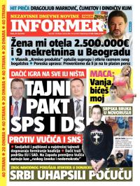 Informer - broj 876, 20. mar 2015.