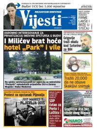 Vijesti - broj 6014, 22. dec 2014.