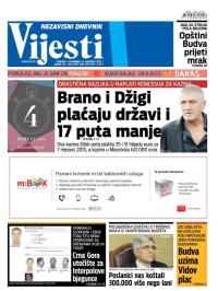 Vijesti - broj 6275, 14. sep 2015.