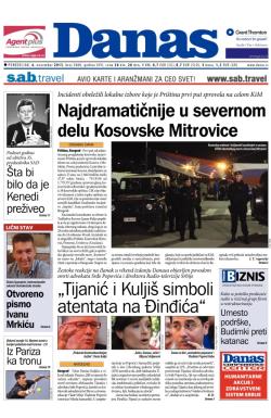 Danas - broj 5880, 4. nov 2013.
