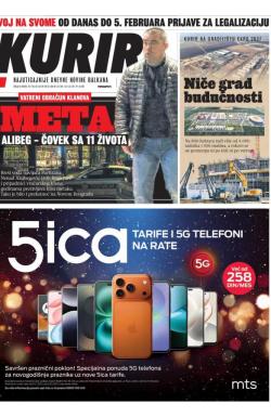 Kurir - broj 4231, 8. dec 2025.