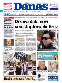 Danas - broj 5826, 11. sep 2013.