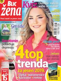 Blic Žena - broj 775, 21. sep 2019.