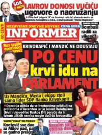 Informer CG - broj 1397, 28. nov 2016.