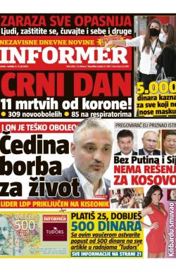 Informer - broj 2492, 4. jul 2020.