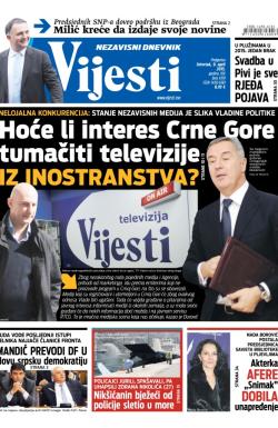 Vijesti - broj 6119, 9. apr 2015.