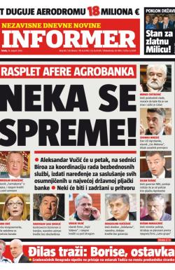 Informer - broj 84, 15. avg 2012.