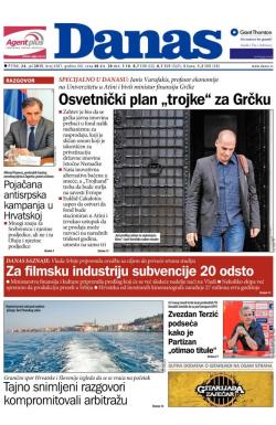 Danas - broj 6507, 24. jul 2015.