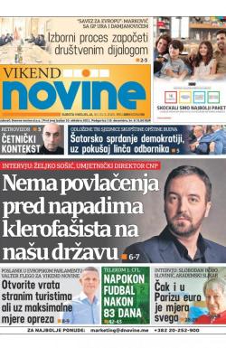 Dnevne novine - broj 2693, 30. maj 2020.