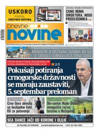 Dnevne novine - broj 3085, 31. avg 2021.