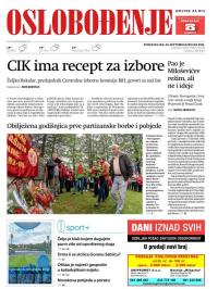 Oslobođenje - broj 26792, 20. sep 2021.