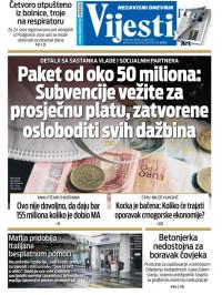 Vijesti - broj 7908, 11. apr 2020.