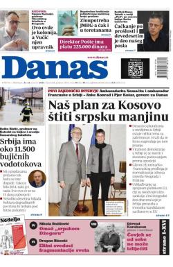 Danas - broj 9208, 21. jan 2023.