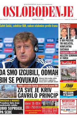Oslobođenje - broj 24.269, 27. jun 2014.