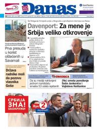 Danas - broj 7121, 29. mar 2017.