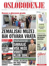 Oslobođenje - broj 24714, 15. sep 2015.