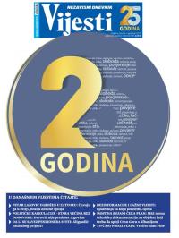 Vijesti - broj 8760, 1. sep 2022.