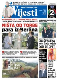 Vijesti - broj 5898, 28. avg 2014.