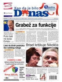 Danas - broj 5363, 5. jun 2012.