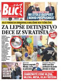 Blic - broj 8894, 1. dec 2021.