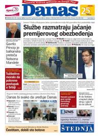 Danas - broj 6972, 31. okt 2016.