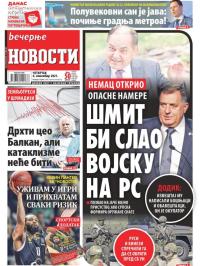 Večernje novosti - broj 4125, 4. nov 2021.