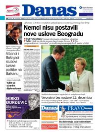 Danas - broj 6281, 10. dec 2014.