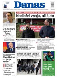 Danas - broj 8533, 8. feb 2021.