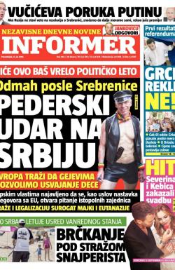 Informer - broj 965, 6. jul 2015.