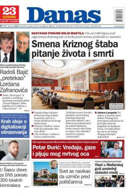 Danas - broj 8334, 24. jul 2020.