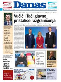 Danas - broj 7623, 13. avg 2018.