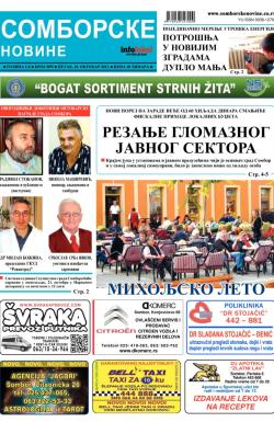 Somborske novine - broj 3095, 18. okt 2013.